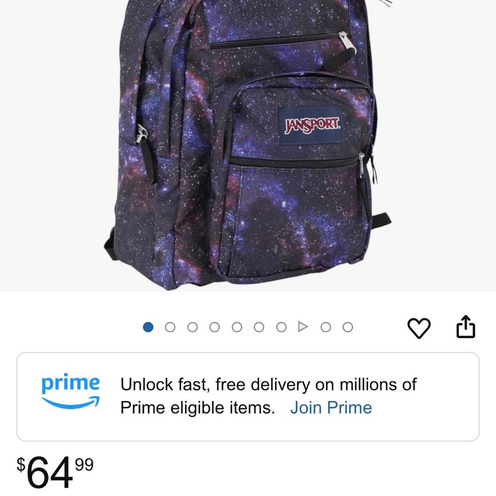 Jansport Galaxy Print Backpack